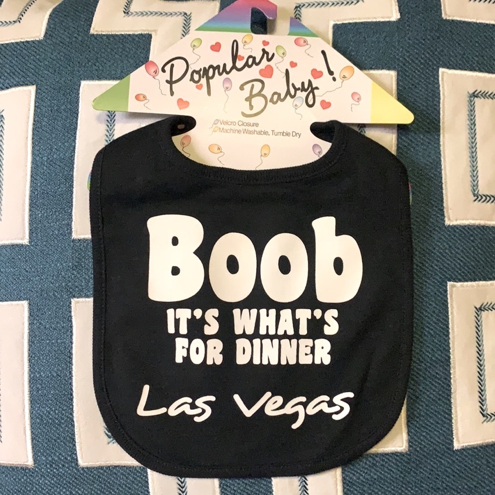 Funny Statement Baby Bib